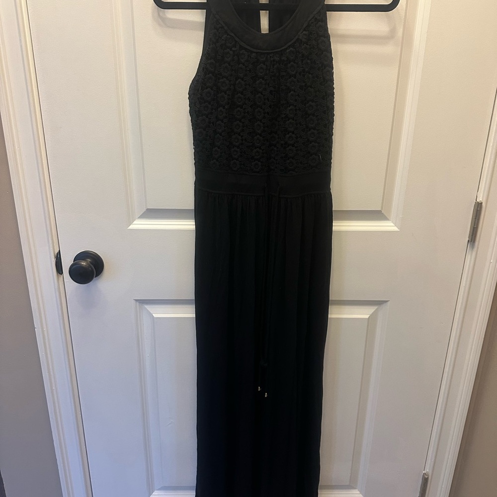 Calvin Klein size 14 maxi dress black comfy